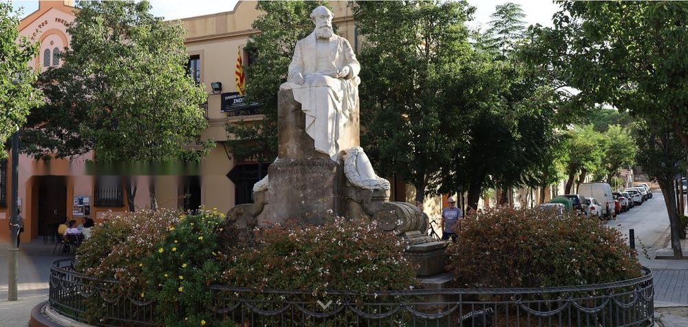 La plaza Joan Güell